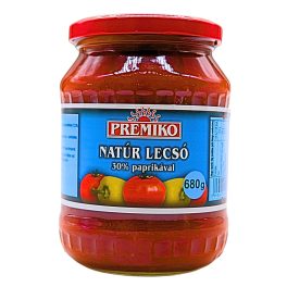 Pepper Stew "Lecsó" in Glass Jar