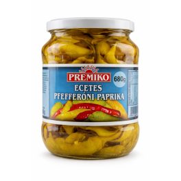 Premiko Ecetes Pfefferóni Paprika Konzerv