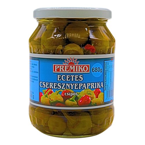 Ecetes Cseresznyepaprika - Csípős