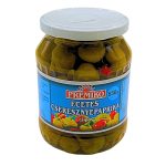 Pickled Cherry Peppers - Spicy