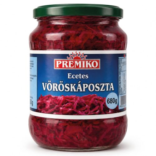 Vöröskáposzta ecetes 680/360g