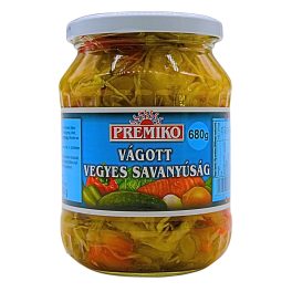 Premiko Vágott Vegyes Savanyúság Konzerv